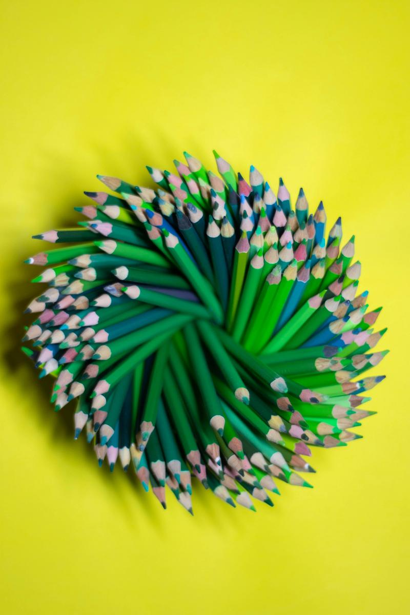 Green objects