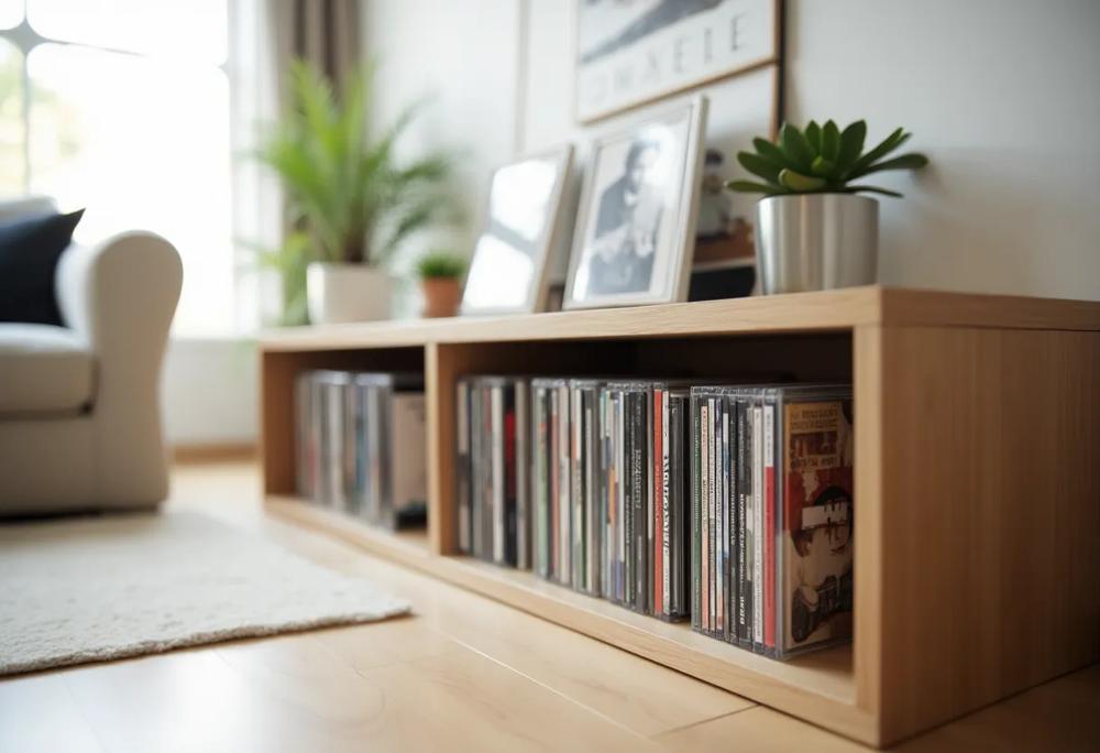 IKEA CD rack
