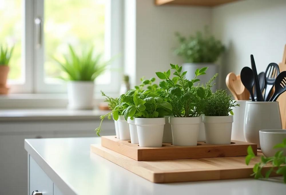 IKEA herb stand