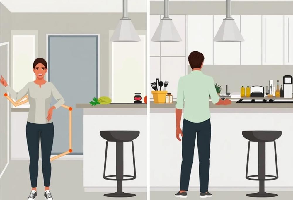 ergonomic kitchen