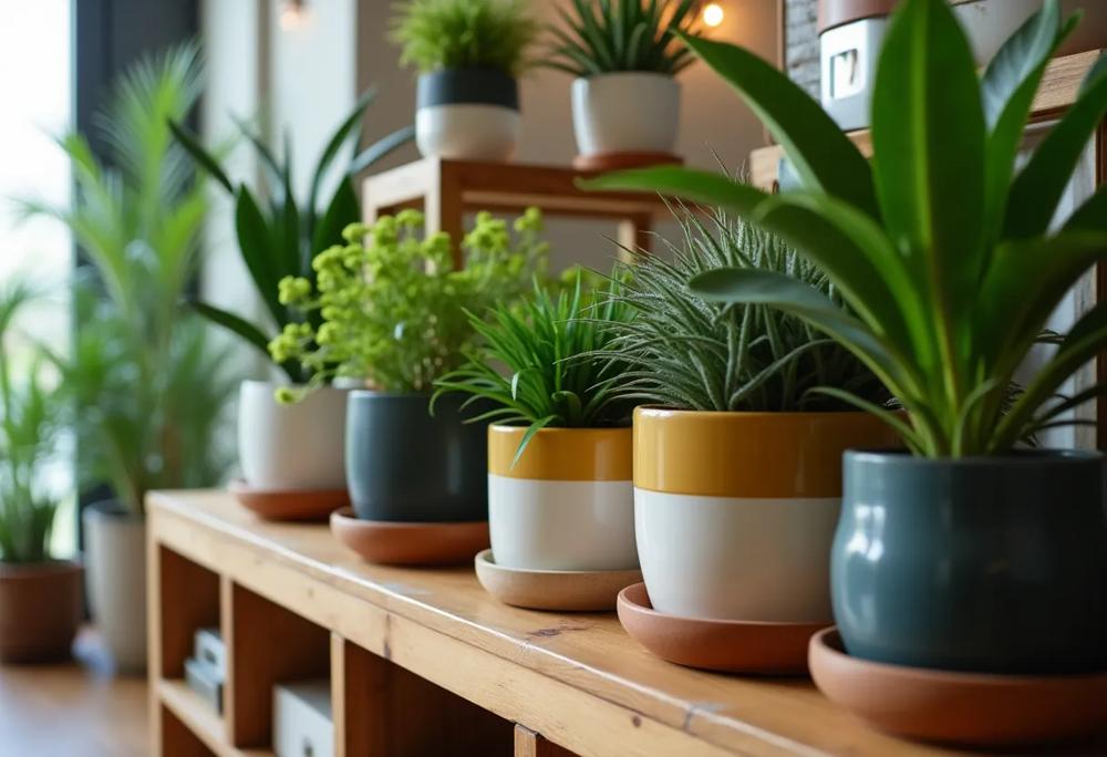 stylish plant pots