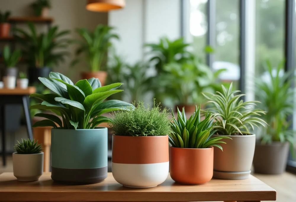 stylish plant pots